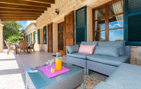 Es Corto, villa majorquine 10 pers. vue montagnes : photo 7