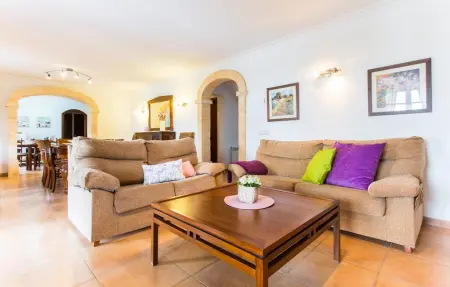 Es Corto, villa majorquine 10 pers. vue montagnes : photo 8