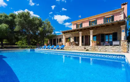 Es Corto, villa majorquine 10 pers. vue montagnes : photo 12