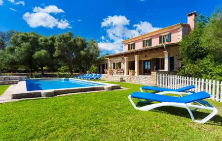Es Corto, villa majorquine 10 pers. vue montagnes : photo 13