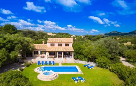 Es Corto, villa majorquine 10 pers. vue montagnes : photo 15