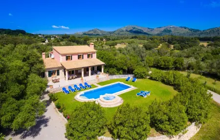 Es Corto, villa majorquine 10 pers. vue montagnes : photo 16