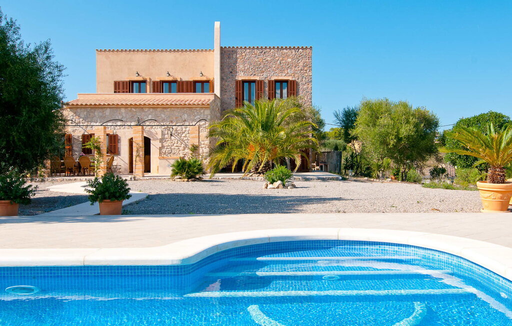 Villa Margalida : maison en pierre avec piscine mosaïque - Photo 1