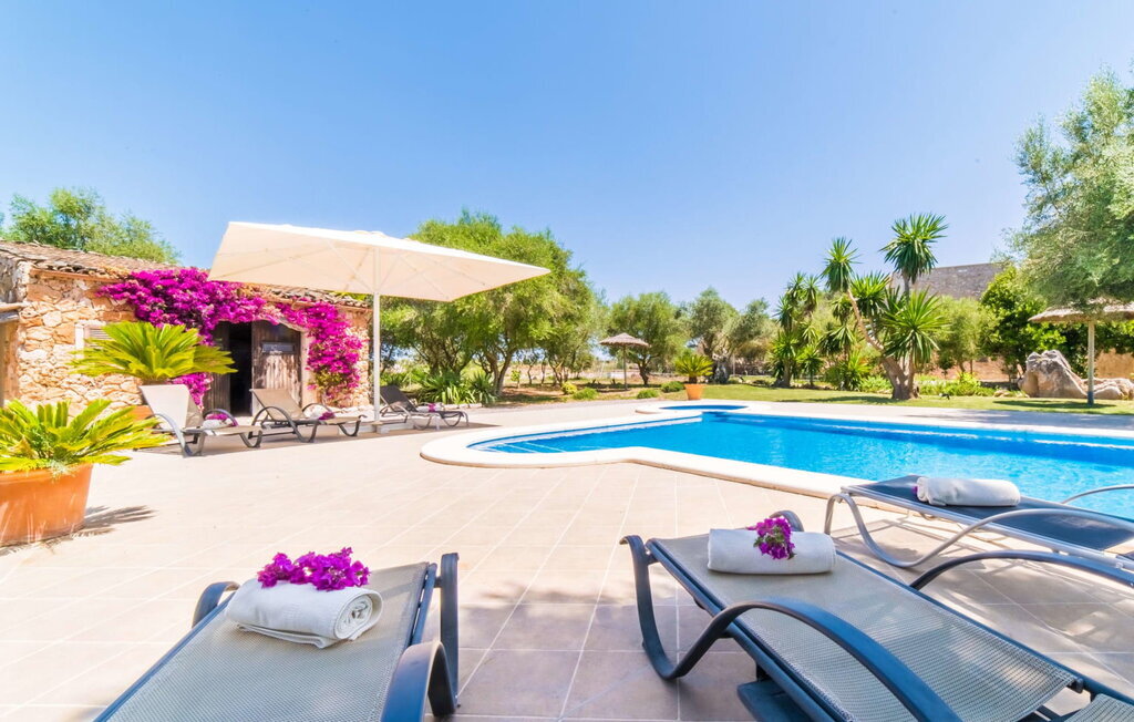 Villa Margalida : maison en pierre avec piscine mosaïque - Photo 14
