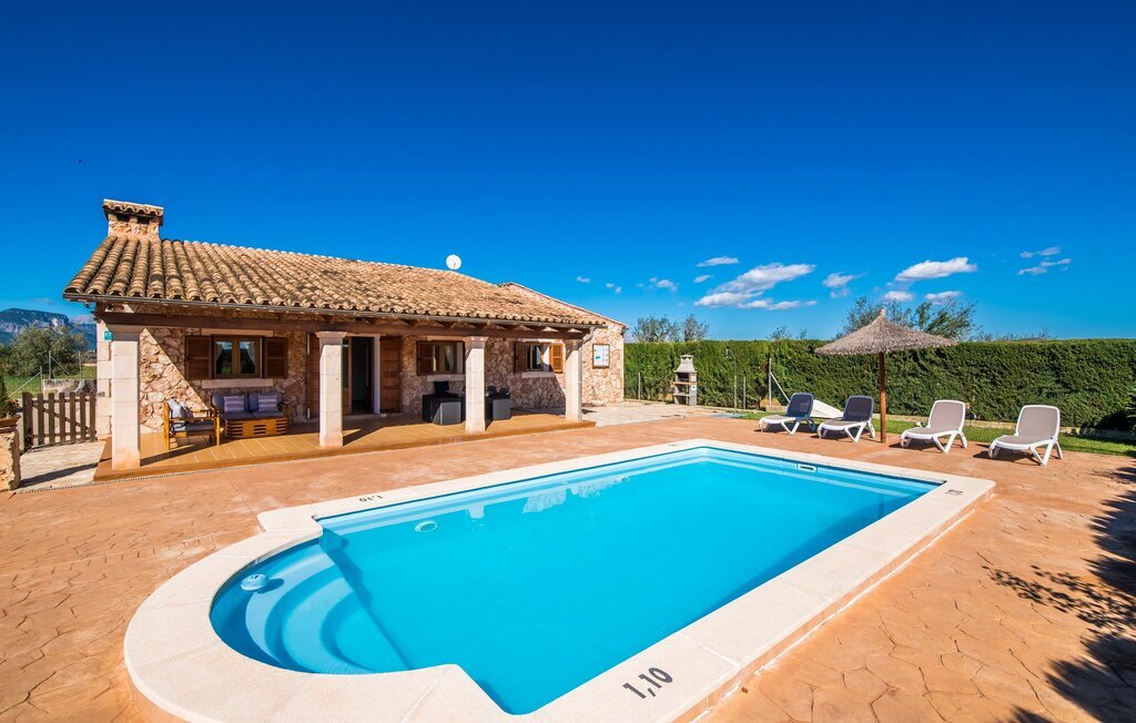 Can Grau Petit : maison pierre avec piscine 8x4m - Photo 1