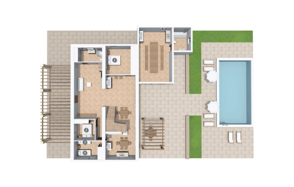 Sa Font Authentic – Maison 5 pers. à Petra avec piscine panoramique - Photo 37