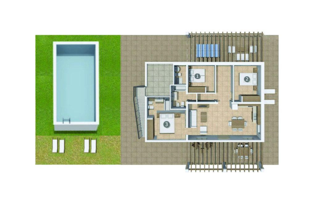 Petit Son Baulo, Maison 3 personnes à Can Picafort - Photo 34