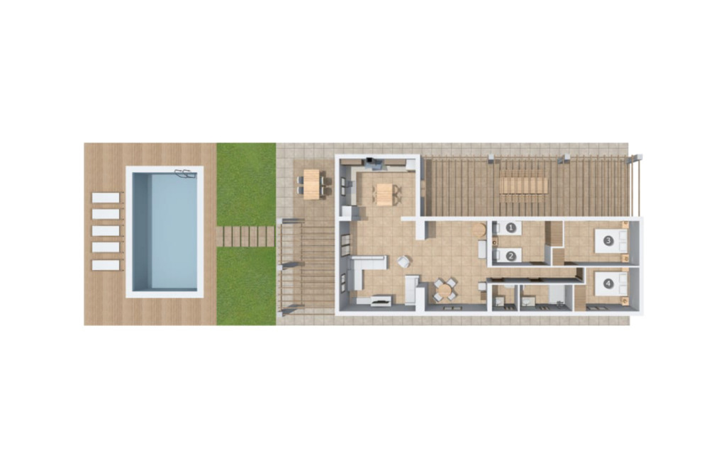 S'Hortet Gran, Maison 5 personnes à Alcudia - Photo 42