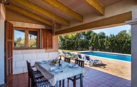 Sa Gravera de Sa Barrala - Maison 8 pers, piscine privée : photo 5