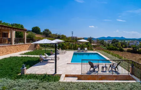 Es Pou des Rafal – Maison pierre Majorque, piscine privée : photo 7