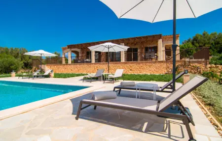 Es Pou des Rafal – Maison pierre Majorque, piscine privée : photo 8