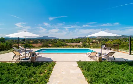 Es Pou des Rafal – Maison pierre Majorque, piscine privée : photo 12