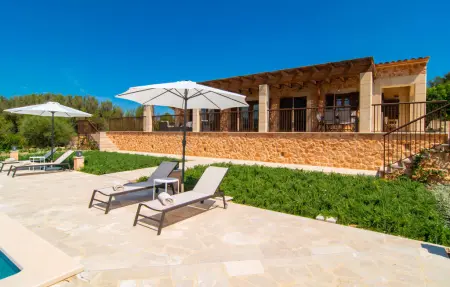 Es Pou des Rafal – Maison pierre Majorque, piscine privée : photo 15