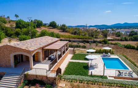 Es Pou des Rafal – Maison pierre Majorque, piscine privée : photo 16