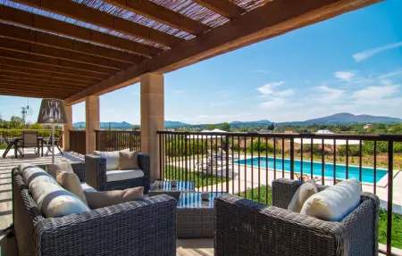 Es Pou des Rafal – Maison pierre Majorque, piscine privée : photo 19
