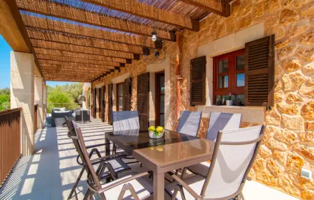 Es Pou des Rafal – Maison pierre Majorque, piscine privée : photo 23