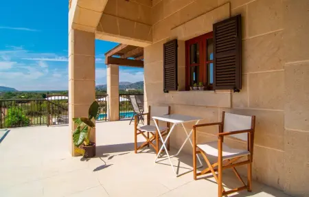 Es Pou des Rafal – Maison pierre Majorque, piscine privée : photo 25