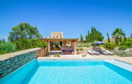 Location maison de vacances à Es Trenc