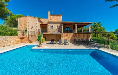 Finca Es Puig S'Horta : maison pierre avec piscine : photo 3