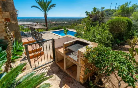 Finca Es Puig S'Horta : maison pierre avec piscine : photo 9