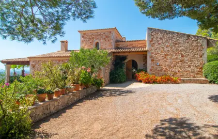 Finca Es Puig S'Horta : maison pierre avec piscine : photo 10