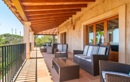 Finca Es Puig S'Horta : maison pierre avec piscine : photo 14