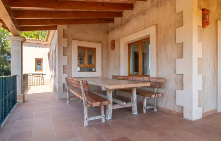 Finca Es Puig S'Horta : maison pierre avec piscine : photo 15