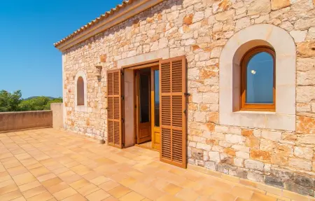 Finca Es Puig S'Horta : maison pierre avec piscine : photo 16