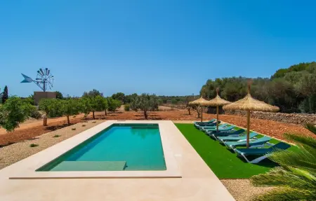 Hort de Can Rafalet – Maison 8 personnes avec piscine : photo 7