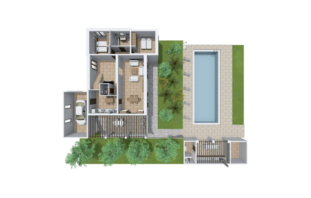S'Aguait, villa 6 personnes avec piscine à Portocolom - Photo 37