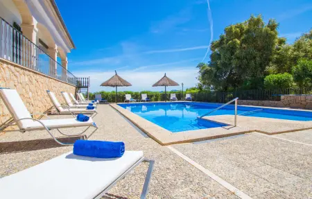 Sa Pleta - Villa 12 pers. avec piscine à Petra : photo 4