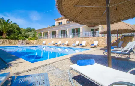 Sa Pleta - Villa 12 pers. avec piscine à Petra : photo 5