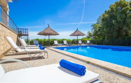 Sa Pleta - Villa 12 pers. avec piscine à Petra : photo 6