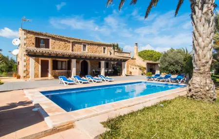 Es Revolt de Sa Barrala – Maison 7 pers. piscine & terrain foot : photo 12
