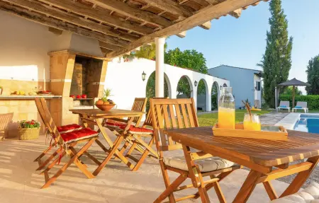 Appartement Son Flo-Buganvilla à Santa Margalida, terrasse et piscines : photo 7