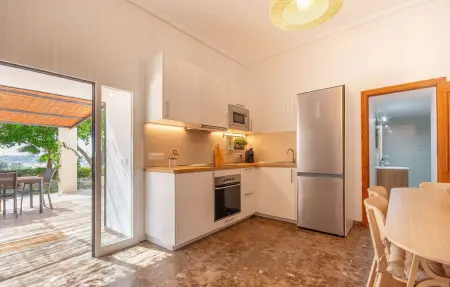 Appartement Son Flo-Buganvilla à Santa Margalida, terrasse et piscines : photo 20