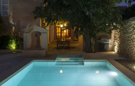 Maison Jaume II à Llucmajor, piscine et jardin : photo 12