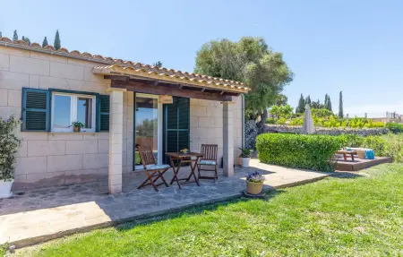 Appartement Son Flo à Santa Margalida, terrasse ombragée et piscine : photo 2