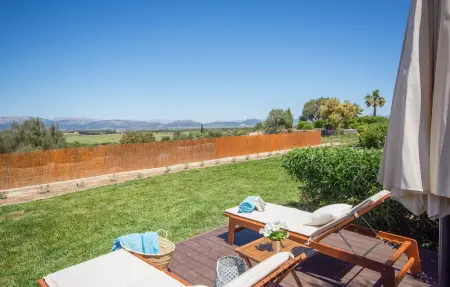 Appartement Son Flo à Santa Margalida, terrasse ombragée et piscine : photo 4