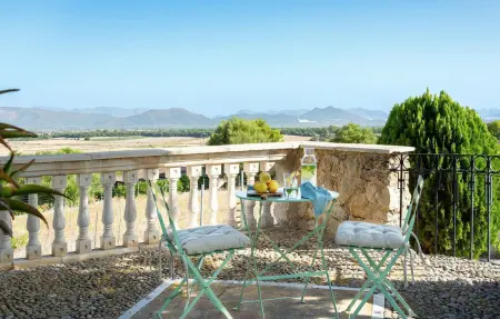 Appartement Son Flo à Santa Margalida, terrasse ombragée et piscine : photo 9