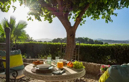 Appartement Son Flo à Santa Margalida, terrasse ombragée et piscine : photo 15