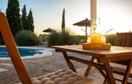 Appartement Son Flo à Santa Margalida, terrasse ombragée et piscine : photo 18