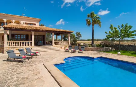 Villa Copinya Blanca, 8 pers. avec piscine à Cala Santanyí : photo 4