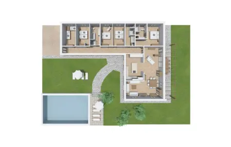 Bonavista de Muro – Finca 8 pers., piscine 12m : photo 47