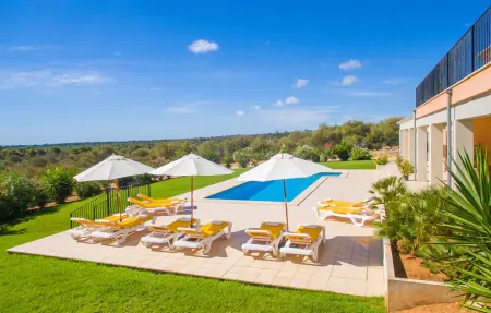 Can Tem – Maison 12 pers, piscine et vue mer à Cala Romantica : photo 2
