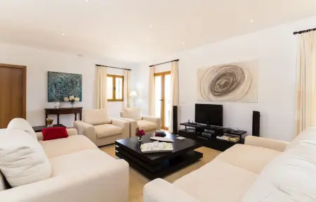 Can Tem – Maison 12 pers, piscine et vue mer à Cala Romantica : photo 7