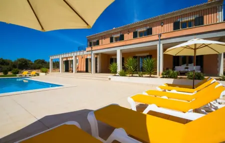 Can Tem – Maison 12 pers, piscine et vue mer à Cala Romantica : photo 10