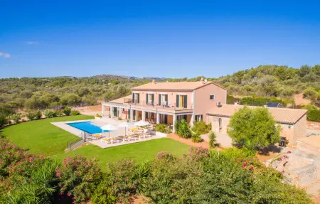 Can Tem – Maison 12 pers, piscine et vue mer à Cala Romantica : photo 14