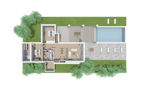 Plana Petita, villa avec piscine à Port Verd : photo 47