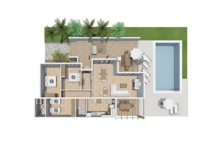 Cas Sineuer : maison 3 chambres avec piscine à Arta : photo 37